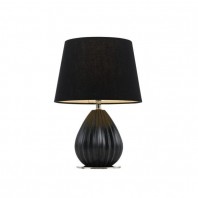 Telbix-Orson Table Lamp - Black/black / White/Marble / Cream/Vanilla